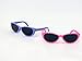 Two Pairs of Sunglasses Pink and Purple | Fits 14