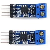 Waveshare SN65HVD230 CAN Board Connecting MCUs to CAN Network Features ESD Protection Communication Evaluation Development Bo