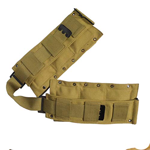ANQIAO Reproduction WW2 WWII US M1937 Bar Belt 6 Pockets