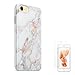 uCOLOR Case Compatible with iPhone 6S 6 iPhone 8/7 SE 2nd (2020) Cute Pink Golden Marble Marble Slim Soft TPU Silicon Shockproof Cover Compatible iPhone 6s/6/7/8/ SE 2nd (4.7