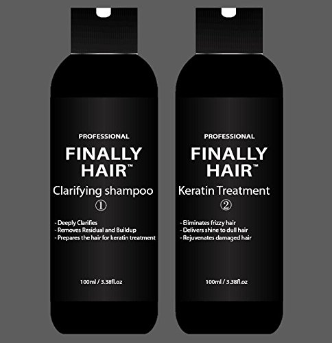 Keratin straightening smoothing treatment & clarify…