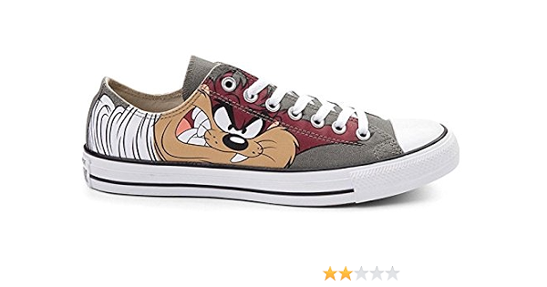 Amazon.com: Converse Looney Tunes niños/bebé Bugs Bunny, Taz maniz Devil,  Multi Color niños zapatos, Verde, 5 Niño : Ropa, Zapatos y Joyería
