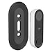 AhaStyle Nest Hello Wall Plate, Hard ABS Adjustable Angle Wall Mount Bundle for Nest Hello Video Doorbell (Black, ABS)