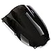 CICMOD Black Wave Windshield Fairing Windscreen Lens For 2000-2002 Kawasaki Ninja ZX6R