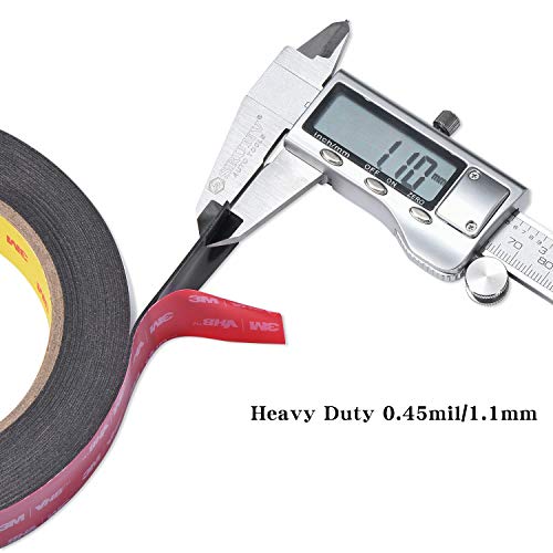 Double Sided Tape, Easy Peel Heavy Duty Mounting Weatherproof Foam Tape