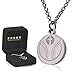 Baseball Necklace with Luke 1:37 Bible Verse – Stainless Steel Cross Necklace for Athletes & Sports Fans | Inspirational Gift for Baseball Players