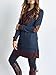 KUFV Womens Vintage Drape Scarf Neck Patchwork Long Sleeve Tunic Tshirt Dress