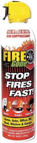 FIRE GONE FG-007-102 Fire Suppressant