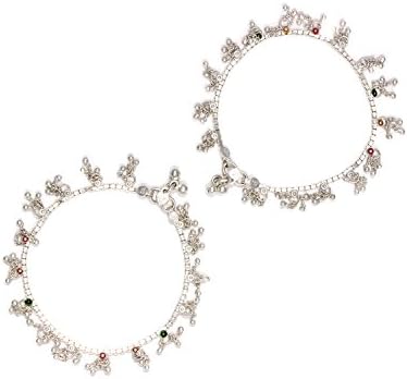 Womens Trendz Silver Plated DEVAYANI payal