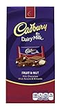 CADBURY Chocolate Candy Bar, Fruit and Nut, 5.4 Ounce