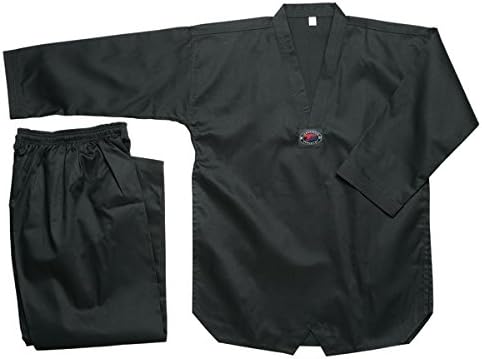 Taekwondo Superior Uniform (4, BLACK)