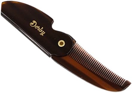DERBY COMBS - Folding Beard Comb, Timeless, Long Lasting
