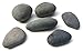 Black Rocks - Model # BT106 - 2 LBS of Painting Rocks ( About 5 to 7 rocks per set ) - Assorted Size and Shape Stones ( stones can range from 1.5 to 3.5 inches ) - product of Beach Treasures