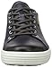 ECCO Men's Soft 7 Premium Tie Fashion Sneaker, Moonless, 45 EU/11-11.5 M US