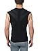 IntelliSkin Men's Airstream Crew Tank - Posture Correcting for All Overhead Sports