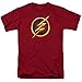 The Flash TV Series Logo Maroon T Shirt