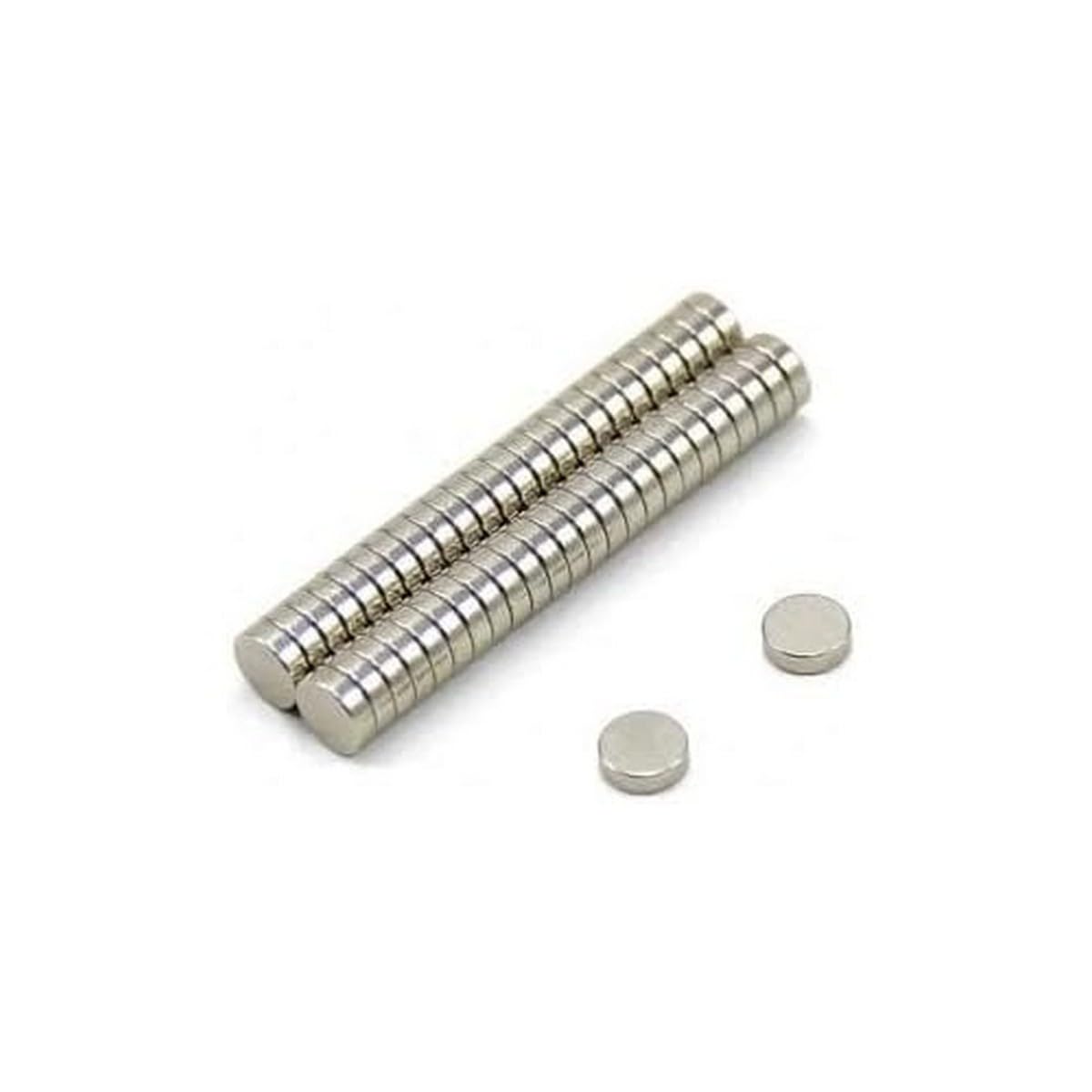 N42 Neodymium Magnet for Craft and Model-Making Projects and Packaging - 5mm dia x 1.5mm thick - Pack of 50