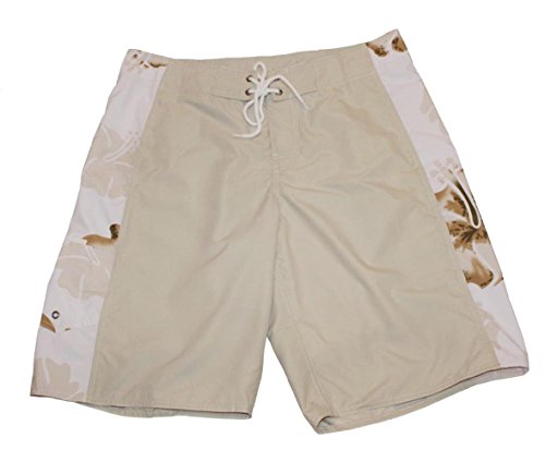 Mens Board Shorts, Island Khaki, 42" Waist