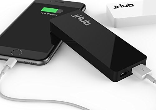 Modern Portable® jHub Ultra - Huge limited time Sale - Ultra Portable USB Power Bank charger. Amazing Value, Supreme Quality, Luxurious Style, Unbeatable Price (Black)