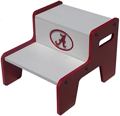 Alabama Crimson Tide Bama Children's Wood Bathroom Step Stool