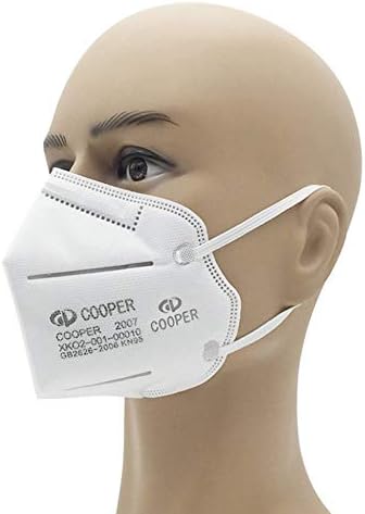 Safety ᴍᴀsᴋ, Labrostar ᴋɴ95 Disposable Ʀespirator ᴍᴀsᴋ for v.i.r.u.s, 95% Protection, KN_95 P.rotection… (5pack)