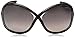 Tom Ford Women's FT0009 Sunglasses, Black