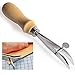 Adjustable Edge Creaser Skiving Tool Handmade DIY Professional Stainless Steel Leather Craft Tools Set