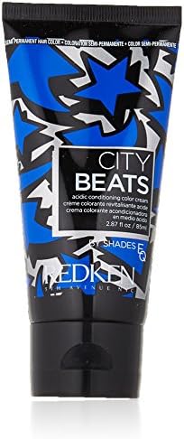 Redken City Beats By Shades EQ Hair Color for Unisex, Broadway Blue, 2.87 Ounce