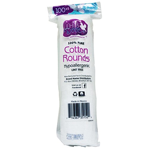 White Dove Cotton Balls & Round Pads 100ct Each Pricepulse