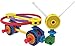 TINKERTOY – Wild Wheels Building Set – 76 Pieces – Ages 3+ – Preschool Educational Toy