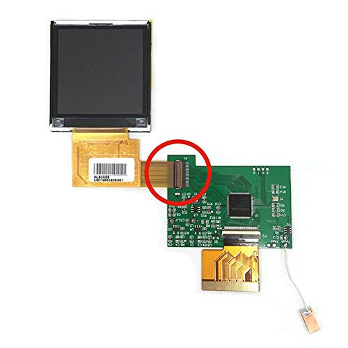 Replacement Backlight Touch LCD Screen Adapter Plate Display For Game Boy Color Console, Repair Tool Accessories