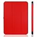 Tab 3 10 Case, JETech® Gold Slim-Fit Smart Case Cover for Samsung Galaxy Tab 3 10.1 (10 Inch) Tablet PC with Auto Sleep/Wake Feature (Galaxy Tab 3 10.1, Red)