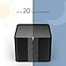 Anker Classic Portable Wireless Bluetooth Speaker, Powerful Sound with Enhanced Bass, 20 Hour Battery Life, and Built-in Mic, works with iPhone, iPad,Nexus, Laptops and More (Black)