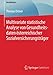 Multivariate Statistische Analyse Von Gesundheitsdaten Osterreichischer Sozialversicherungstrager 3658083956 Book Cover