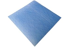 HITON Fiberglass Paint Arrestor Pad, 20"x 20"x2.5"(50 pcs), Paint Spray Booth Floor Filter(18 Gram)