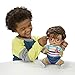 Baby Alive Step ‘N Giggle Baby Brown Hair Boy Doll with Light-Up Shoes, Responds with 25+ Sounds & Phrases, Drinks & Wets, Toy for Kids Ages 3 Years Old & Up