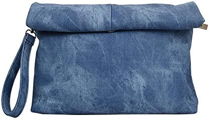 TOPSOSO Fashion Shop Jean Casual Clutch Bag Envelope bag For Women …