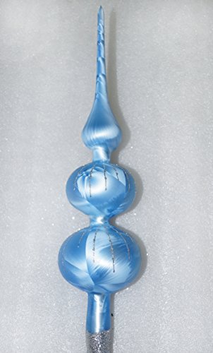 Kerstboompiek groot 35 cm in"Ice Blue Silver" regen boompiek kant kerstboom kant kerstboom kerstboom kerstboom kerstboom kerstboom kerstboom kerstboom kerstboom nieuw