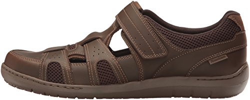 Dunham Men's Fitsmartfisherman Fisherman Sandal - Choose SZ/Color Brown 10 Wide (E W) for sale 