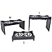 Petsfit Elevated Dog Feeding Station with 2 Replaceable Stainless Steel Bowls for 10 Inches Height Dogs