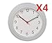 Ikea Wall Clock White (4 Pack) 9.75