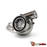 Boostnatics Electric Turbo Lighter Keychain with Sounds - Version 2 - Black