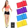 Resistance-Bands-Set-AKBYTCY-Skin-Friendly-Fitness-Exercise-Bands-with-Different-Resistance-Levels-for-Women-Men-Ideal-for-Gym-Home-Workout-Yoga-Pilates-Strength-Training-Legs-59in-Long Resistance Bands Set, AKBYTCY Skin-Friendly Fitness Exercise Bands with Different Resistance Levels for Women & Men…