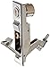 Sandusky Lee TLH-C Recessed Push Button Locking Handle, Chrome