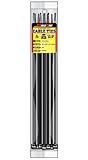 Pro Tie B24EHD25 24.9-Inch Extra Heavy Duty Standard Cable Tie, UV Black Nylon, 25-Pack