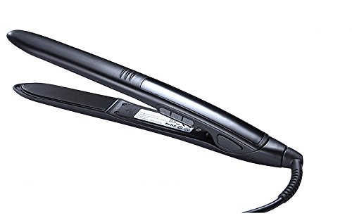 TopstoneÂ® Professional Digital Hair Straightener Ceramic Curling Iron with a Bonus Travel Pouch (Black)