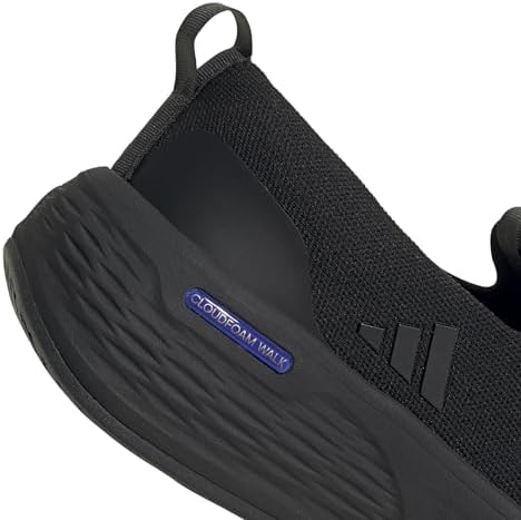 adidas Cloudfoam GO Lounger Shoes, Sapatos Masculinos, Core Black/Core Black/Lucid Blue, 42 UE