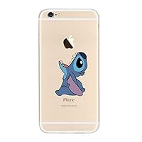 DOMIRE iPhone 6s Case, Soft Silicone Funny Cartoon Character TPU Clear Cases Thicken Anti-Slip Good Grip Protective Case iPhone 6 6s 4.7 inch