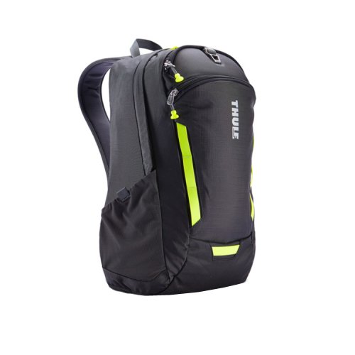 title=Thule TESD115PL- Zaino in nylon per MacBook da 15 ", colore: Nero/Giallo