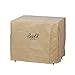 BALI OUTDOORS Square Durable Brown Fire Pit Cover, 28.7'' x 28.7'' x 23.6''